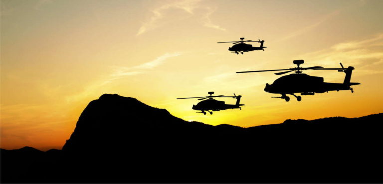 AH-64 Apache Sunset