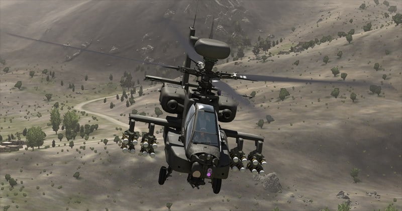 ArmA 3 Ah-64 Apache
