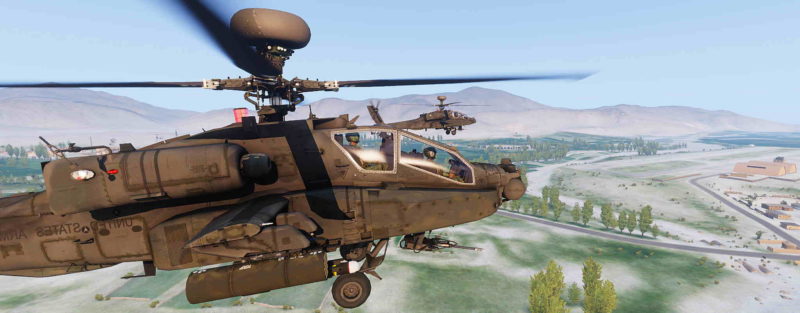 Arma 3 AH-64D Apache