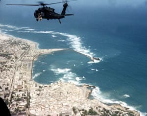 ArmA 3 Clan MilSim - Black Hawk Down Super64 over Mogadishu coast